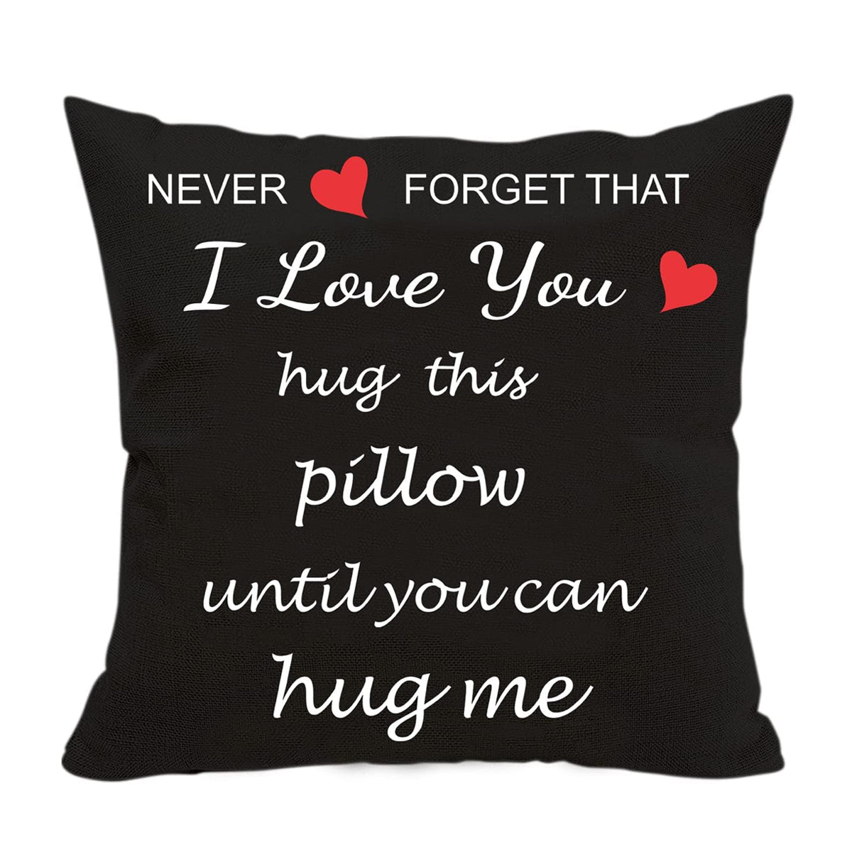 HASTHIP Lover Throw Pillow Cover Romantic Letter Print Flax Throw Pillow Cover 15.7x15.7inches Square Couch Pillow Cover, 1pcs, No Insert HASTHIP Lover Throw Pillow Cover Romantic Letter Print Flax Throw Pillow Cover 15.7x15.7inches Square Couch Pillow Cover, 1pcs, No Insert